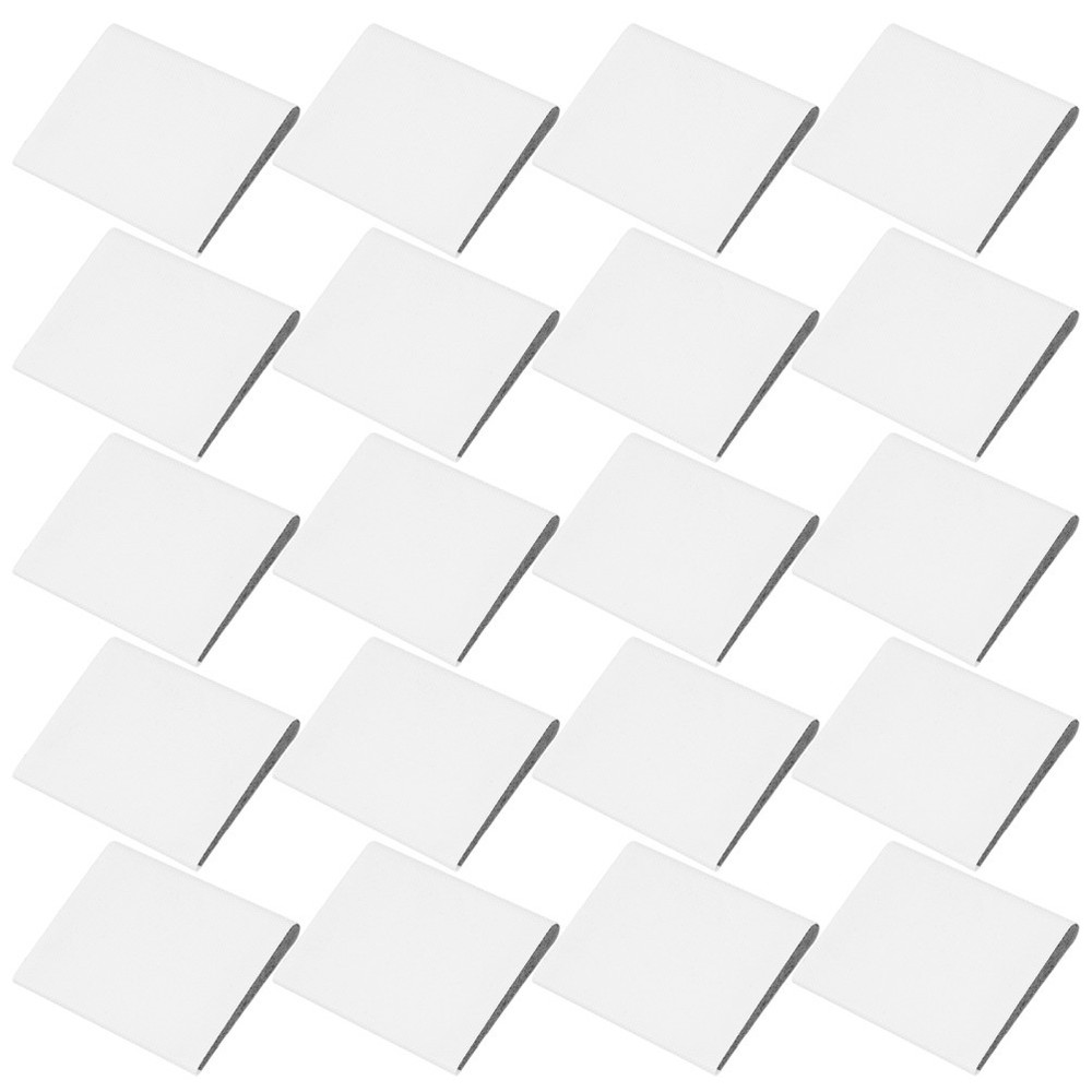 30Pcs White PU Door Draft Stopper Strips Weatherproof Insulation Door Gap Seal