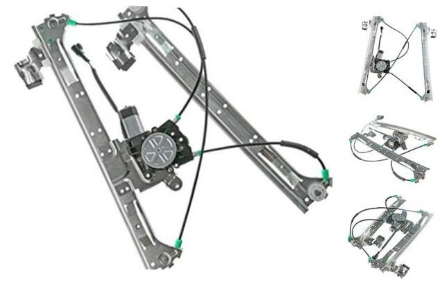 Power Window Regulator With 2-Pin Motor Assembly for Chevy Front Driver Side
