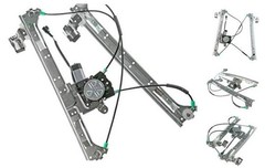 Power Window Regulator With 2-Pin Motor Assembly for Chevy Front Driver Side