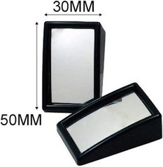 Blind Spot Mirror Convex Wide Angle Rear View Car Outside Universal Fit Stick Mi
