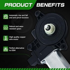 Power Window Lift Motor Compatible with 2009 2010 2011 2012 2013 2014 2015