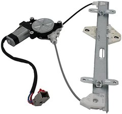 751-054 Front Driver Side Power Window Regulator and Motor Assembly