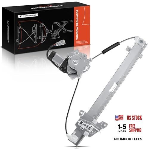 Power Window Regulator with Motor (2-Pin) | Compatible with Rear Driver Side
