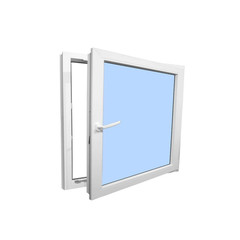 Elite Avora 24″ x 24″ Tilt and Turn in White Left