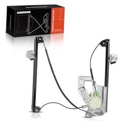 Front Left Driver Side Power Window Regulator with Motor Compatible with BMW