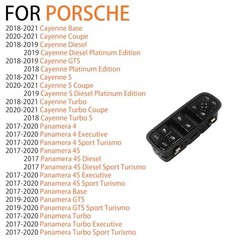 Porsche Panamera 2017-2021 Power Window Switch Drive Side – 971959858C