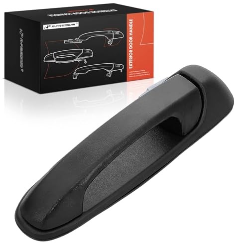 Rear Left Driver Side Exterior Door Handle Compatible with Dodge Ram 1500