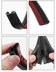 Self Adhesive Seal Strip Window Door Gasket Weather Seal Silicone Rubber/PU