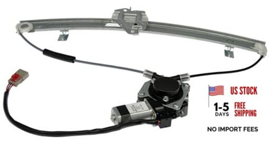 741-742 Front Driver Side Power Window Regulator and Motor Driver Side (LH)