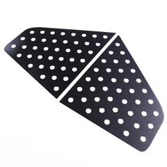 Rear Side Window Louvers Air Ven Trim Accessories Compatible with Kia LL-50