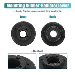2pcs Lower Rubber Cushion Bushing Radiator Mount Insulator for Chevrolet