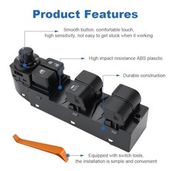 Automatic Power Master Window Switch Compatible with Mazda 3 2.0L 2.5L L4