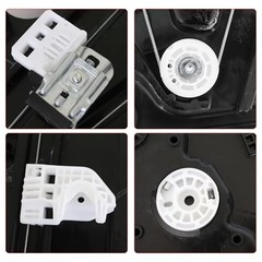 Front Left Side Power Window Regulator Compatible with Front Left Driver Side