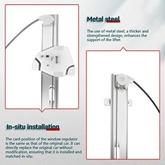Rear Right Power Window Regulator for 2004-2011 Mitsubishi Endeavor