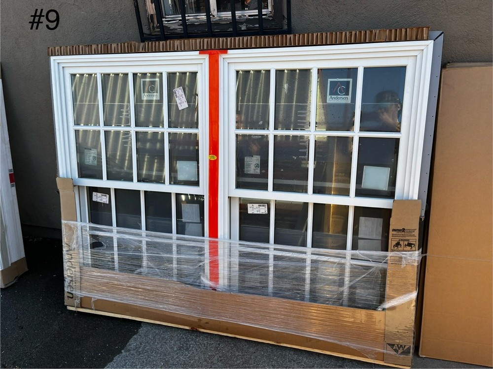 New Andersen Double Hung Wood Window (never Installed)