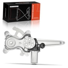 Power Window Regulator with 2-Pin Plug Motor Rear Driver Side Rear Driver (LH)