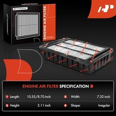 Engine Air Filter Compatible with Mitsubishi Outlander 2007-2013, Outlander