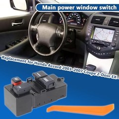 Replacement for Honda Accord Master Power Window Switch 2003 2004 2005 2006