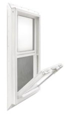 Mobile Home Window. 14×27 Vinyl “Obscured” Double Pane Glass
