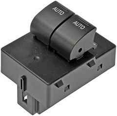 901-205 Front Driver Side Power Window Switch 2 Button Compatible with Select