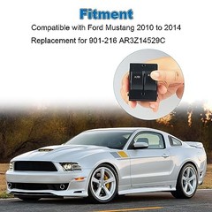 Dual-Automatic Power Window Switch Compatible with Ford Mustang 2010 2011 2012