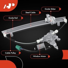 Power Window Regulator with Motor Compatible with Nissan Front Driver Side