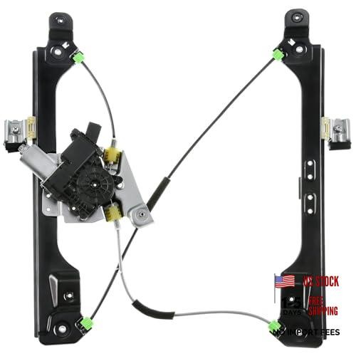 Electric Power Window Regulator with Motor Compatible with Front Driver