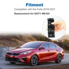 Master Power Window Switch Compatible with Kia Forte 2019 2020 2021, Driver