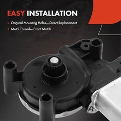 Power Window Lift Motor Front Driver Side, with 6-Pin Plug | for Jaguar XF