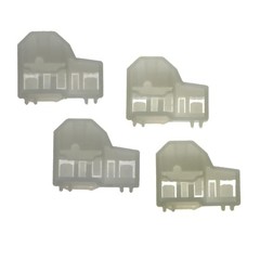 Window Regulator Guide Clip Set of 4 for Pontiac Grand Am Olds Cutlass Alero