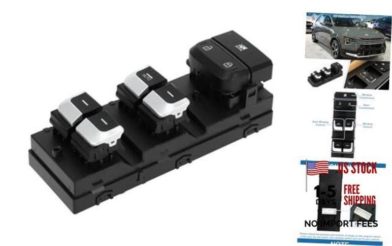 1 AUTO Power Window Switch No.93570G5040 18pin Front Left Driver Side Window