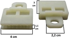 Window Regulator Glass Channel Slider Sash Connector Clips Compatible With