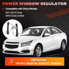 749-974 Power Window Regulator Without Motor Compatible Front Left Driver Side