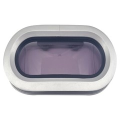 ISURE Elliptical Porthole Aluminum Alloy Tempered Glass Marine Yacht RV 2-Sizes