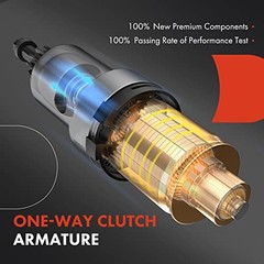 A-Premium Starter Motor Compatible with Mercedes-Benz C230 2003-2005 1.8L,