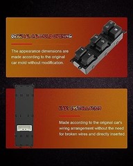 Front Left Driver Side Power Window Switch – Compatible for Kia Forte5 2014