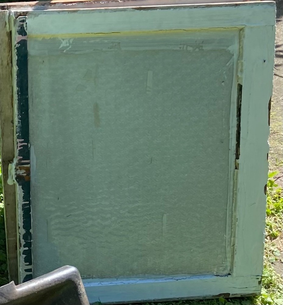 Vintage Built In Privacy Windows for the Bathroom