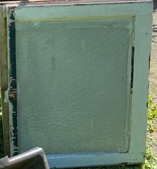 Vintage Built In Privacy Windows for the Bathroom