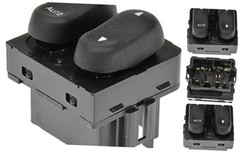 Replacement Driver Power Window Switch 2-Button for Ford F150 F250 Lobo 99-02