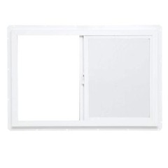 Slider Window Left-Hand 35.5″ x 23.5″ Double-Pane Single Vinyl New TAFCO WINDOWS