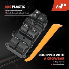 Front Left Driver Side Power Window Switch | Compatible with Honda Accord