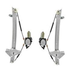 Front Power Power Window Regulator & Motor Assembly Set Compatible WRA50931