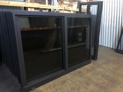36×74 Single Hung Aluminum Impact Door. Category 5 Resistant. more sizes in stoc