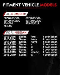 Front Right Passenger Side Power Window Regulator with Motor for:-Nissan