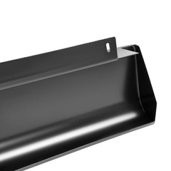Rear Roll Pan Compatible with 1997-2004 Dodge Dakota Fleetside w/License