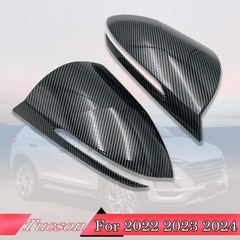 2PCS New Sports Rear Mirror Cover Caps for Hyundai Tucson 2022 2023 2024 2025…