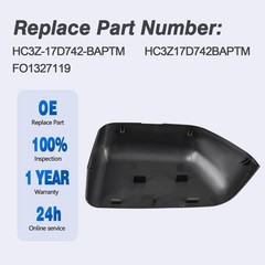 CULMKARI Paintable Tow Mirror Cover Cap Fits for 2017-2024 F250 F350 Right