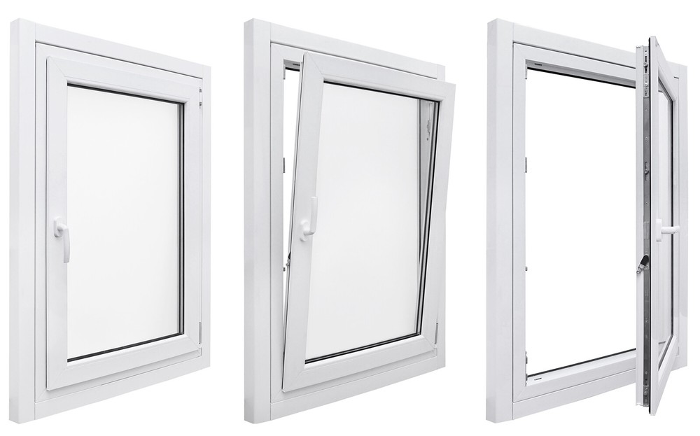 35.5 x 53.5 Tilt Turn Dual Pane High Energy Efficient Window Made In USA