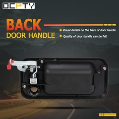 Door Handle Exterior Front Driver Left Side Replacement Fit 2003-2009 for