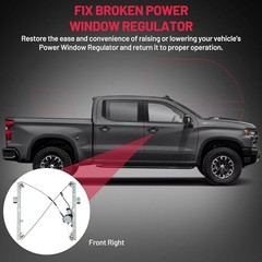 741-645 Power Window Regulator with Front Right 1999-2006 Chevy Silverado 1500